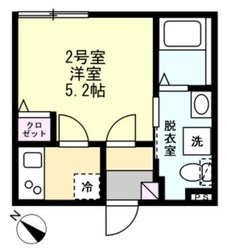 ベイルーム川崎平間の物件間取画像